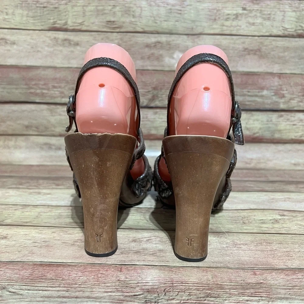 Frye Dolly Woven Heels